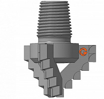 Долото шнековое лопастное Д3ЛК-250.З-50 фото