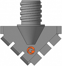 Долото шнековое лопастное ДП-65.25.Сп.19 фото